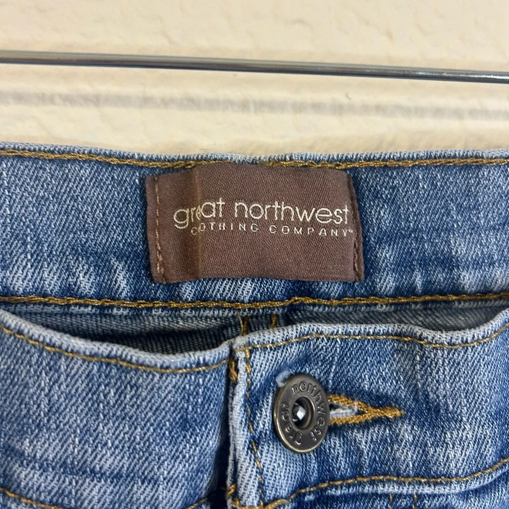 Great Northwest Mens Classic Light Blue Denim‎ Jeans 38X32 Casual Work Durable